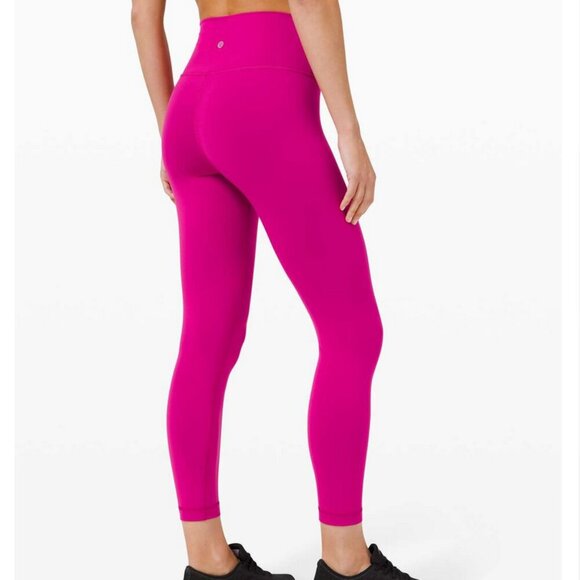 Lululemon Wunder Train High-Rise Tight 25" Leggings, Ripened Raspberry - Picture 1 of 6